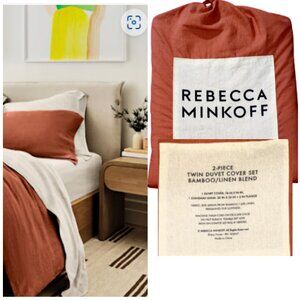 Rebecca Minkoff Terracotta Duvet Cover Set